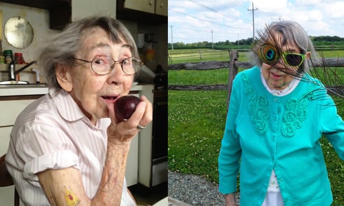 活到97歲也想像她一樣！可愛老奶奶的瘋狂老年生活 Candace Karch、Marie Ulmer、藝術、老奶奶、瘋狂