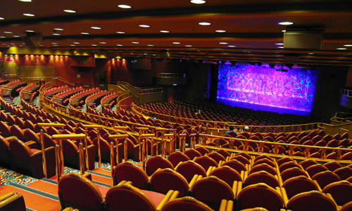 海上也有百老匯歌舞秀？你從未體驗過的奢華視聽饗宴 愛玩妞、旅遊、旅行、藍寶石公主號、度假、劇院、百老匯、歌舞劇、表演、秀