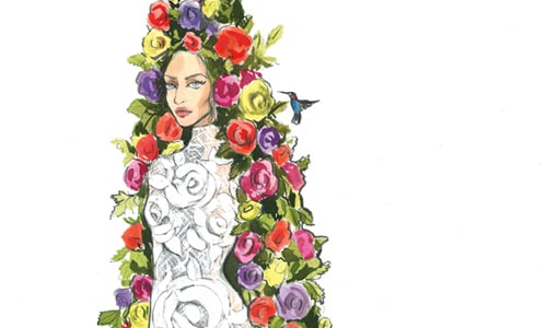 人出名真好…30位大牌設計師為Lady Gaga設計婚紗！ Lady Gaga、女神卡卡、婚紗、設計、草稿