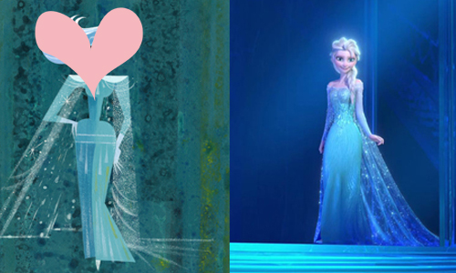 《冰雪奇緣》艾莎原本是一頭白髮？迪士尼18組角色概念照讓人大開眼界 概念圖、手繪、迪士尼、設定、角色