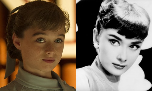 她根本是小奧黛麗赫本！《明日世界》小童星拉菲卡西迪Raffey Cassidy 明日世界、童星、拉菲卡西迪、Raffey Cassidy、雅典娜、演員、選角、女星、角色、奧黛麗赫本、機器人、迪士尼、黑影家族、公主與狩獵者、白雪公主、百貨人生、英國