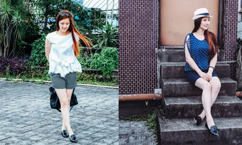 妞特企：誰說出去玩就要穿T恤牛仔褲？5套穿搭讓你出遊也超有型 奇威、keywear、夏天、出遊、穿搭、白色上衣、繽紛色系、亮色系、幾何短褲、洋裝、草帽、花圈、樂福鞋、草編鞋、條紋、點點、休閒、長褲、編織包、綁帶涼鞋、楔型鞋