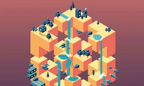 小心翼翼踩著噠噠的腳步！唯美節奏反應爬梯遊戲《Skyward》 Skyward、節奏、反應、爬梯、紀念碑谷