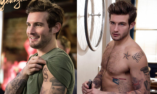 你沒被他電暈我隨便你 《年輕一代》刺青師男主角Nico Tortorella  年輕一代、Younger、Nico Tortorella