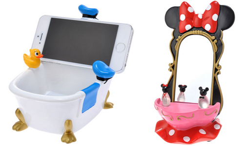 讓手機泡在唐老鴨浴缸裡休息？簡直像是入住迪士尼飯店的高級手機架 迪士尼、手機周邊、手機架、米奇、米妮