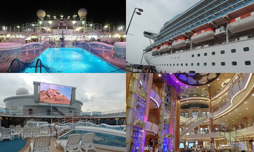 躺在星空下看電影不是夢！宛如海上之家的遊輪設備超享受 愛玩妞、郵輪、藍寶石公主號、沖繩、日本