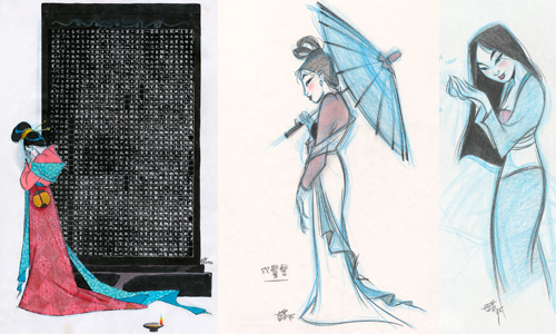 這跟動畫的風格也差太多！迪士尼《花木蘭》17張經典概念圖 花木蘭、迪士尼、動畫、概念