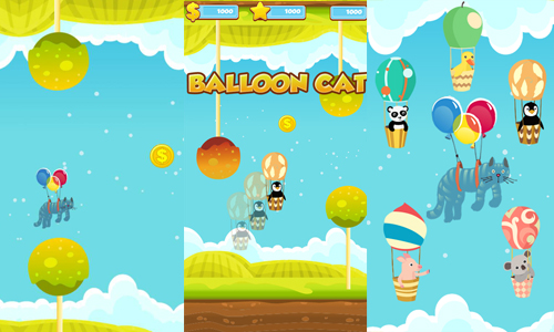 好想跟喵星人在童話世界探險！好難又好玩的殺時間App《氣球貓夢遊仙境》 手機、App、遊戲、貓咪、打發時間