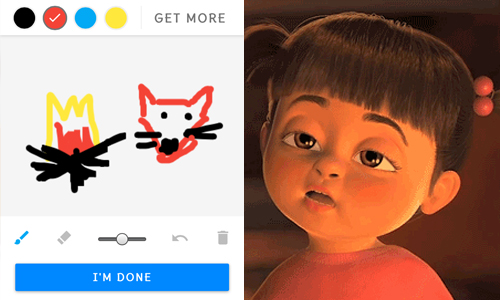 你畫這樣鬼才看得懂！《Doodle Draw》讓你跟臉書好友大玩畫圖猜詞    手機、App、遊戲、臉書、Facebook