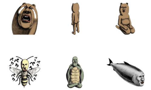 你們到底是什麼！詭異生物LINE貼圖爆笑特蒐 手機、LINE、貼圖、 Mutchiree-Mura、 Sage&Frank