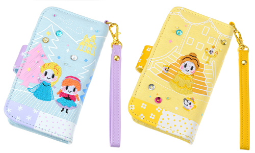 哪一個公主比較可愛呢？Q版迪士尼公主刺繡手機套 手機、週邊、手機週邊、迪士尼、公主、手機套、艾莎、安娜、樂佩、雪寶、愛麗兒、仙杜瑞拉