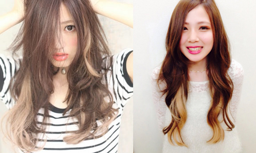 可以甜美也可以個性　日系夢幻內側染髮任你選 染髮、挑染、內側挑染、日系、夢幻