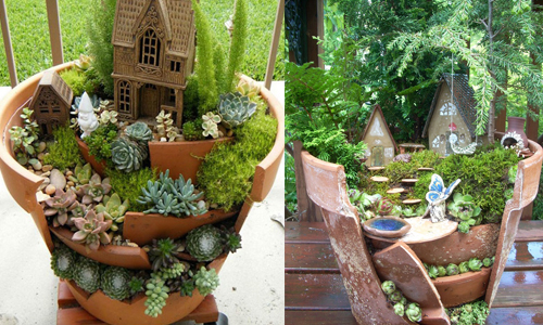 多肉植物的療癒魅力來了！園藝家巧手改造廢棄盆栽花園 多肉、植物、療癒、巧手、廢棄