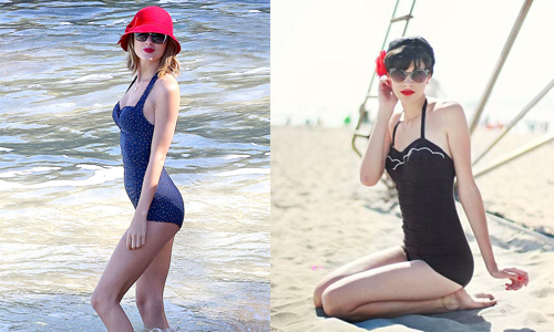 誰還在跟你比基尼　連身泳裝強勢來襲 游泳、海邊、泳裝、連身泳裝、比基尼、流行、蕾哈娜、泰勒絲