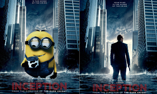 小小兵被扶正依然欲求不滿？看他們故意錯棚、亂入其他電影海報 小小兵、亂入、電影、海報