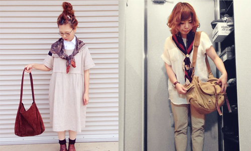 日本妞妞的秘密武器　3種超簡單長絲巾造型任你挑 長絲巾、絲巾、搭配、搭法、造型