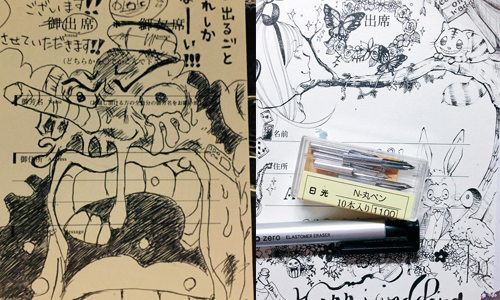 還沒結婚就先被朋友嚇哭 日本婚禮邀請函的超有事塗鴉大盤點 結婚、婚禮、招待狀、邀請函、塗鴉