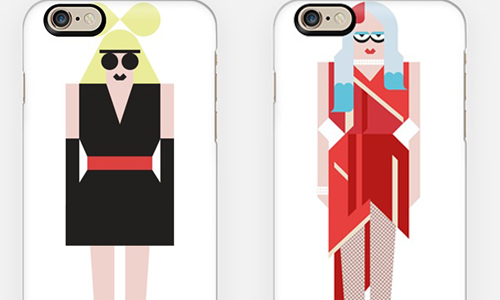 被幾何化的女神卡卡你認得出來嗎？簡約風手機殼特蒐 手機殼、簡約、幾何、女神卡卡、電影