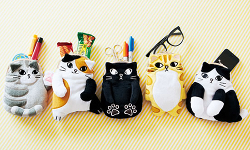 貓奴表示愛不釋手！內建貓肉球隨你捏的貓咪口金包 貓咪、喵星人、貓奴、felissimo、貓部