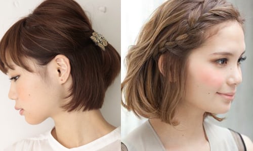 誰說頭髮短就不能搞花招？短髮妞專屬的4種造型 短髮、髮飾、造型、小黑夾、橡皮筋