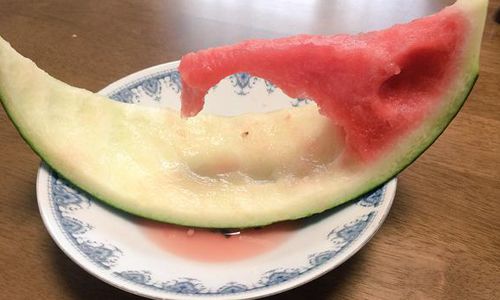 邊吃邊做出衝擊視覺效果！7種嶄新又有事的西瓜吃法 嶄新、有事、西瓜、穿洞、吃法