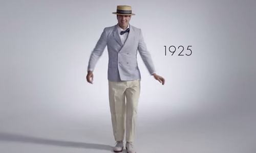 男人不是只有T恤和牛仔褲！3分鐘看遍男性百年服裝革命 男人、男性、男仕、T恤、牛仔褲