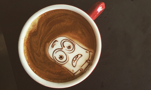 早晨就想來杯小小兵拿鐵咖啡！你沒見過的超可愛卡通造型拉花 melaquino、Instagram、咖啡、拉花、卡通