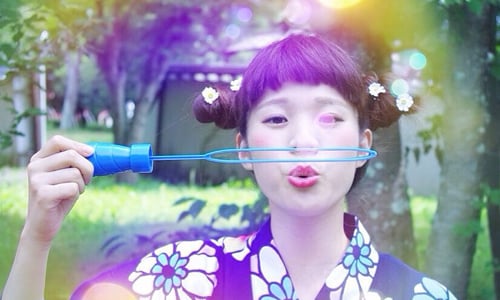 就決定拿這張來騙讚啦！讓你一秒變夢幻女孩的泡泡頭像風潮 泡泡、頭像、社群、臉書、IG