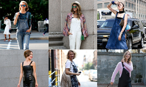 [友站新聞] 今夏一定要擁有！街拍潮人示範12款「吊帶褲」穿搭 ibeauty、吊帶褲、紐約風、巴黎風、倫敦風