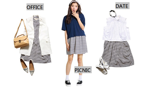 [友站新聞] 【獨家企劃】多變洋裝提案：原來還能這樣穿，一件抵三件的洋裝穿搭法 choc、恰女生、夏天、洋裝、無袖