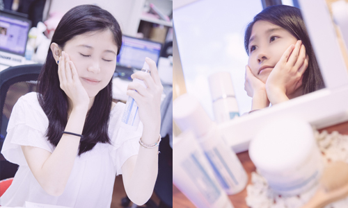 妞特企：才剛踏出家門就脫妝？女孩的夏日水嫩肌小秘訣 保濕、肌膚、皮膚、夏天、乳液、出油、脫妝、