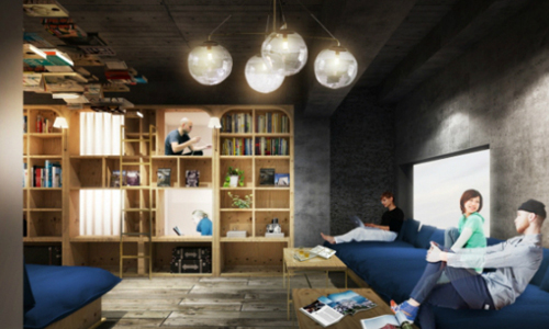 讓旅行多點書香味！東京質感新旅店讓你直接睡在書海中 愛玩妞、日本、東京、池袋、旅店