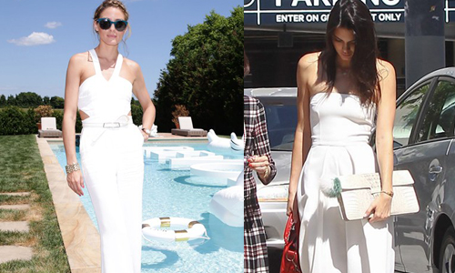 時尚大PK：紐約版孫芸芸的全白連身褲超好看！本週名人穿搭回顧 時尚大PK、穿搭、回顧、名人、坎達爾珍娜