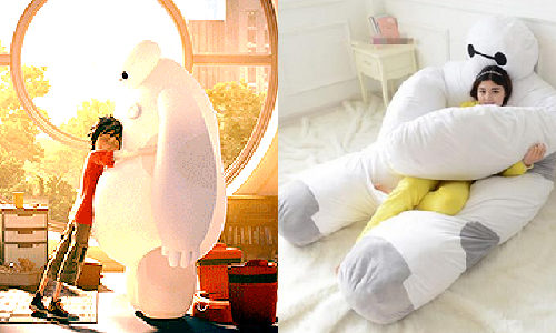 想要緊緊擁抱！巨型「杯麵懶骨頭」新登場 杯麵、Baymax、大英雄天團、Big Hero 6、懶骨頭