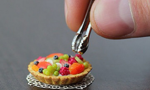 小精靈的buffet菜色會不會太可口！超迷你甜點連塞牙縫都不夠 Instagam、Shay Aaron、微型、迷你、模型