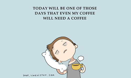 幸福就是睡前不必設鬧鐘！愛睡覺的人秒懂的10件事 插畫、Lingvistov、睡覺、貪睡、塗鴉