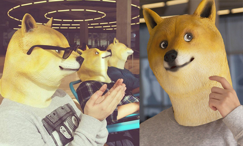 這樣的柴犬，我真的不行…神煩Doge狗面具驚悚上市 柴犬、柴柴、狗、面具