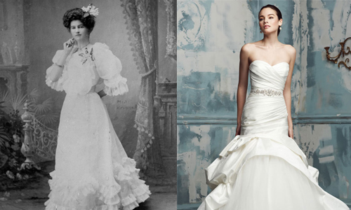 女生研究室：新娘一開始都要包緊緊？回顧百年婚紗演進史 婚紗、百年、演進史、進化、設計