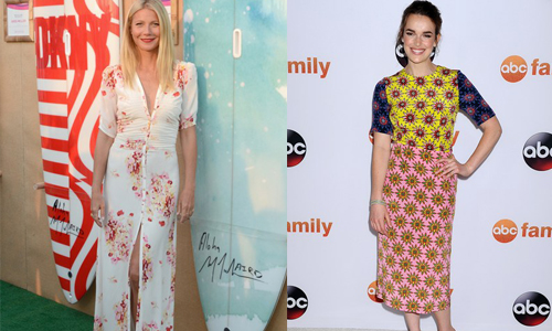 時尚大PK：碎花已經攻陷女星們的洋裝了！本週名人穿搭回顧 時尚大PK、女星、洋裝、回顧、名人