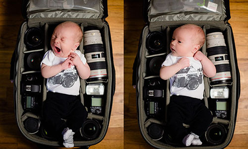 小玉的爸爸，是你嗎？寶寶佔領攝影包爭寵事件簿 攝影、寶寶、拍照、小孩