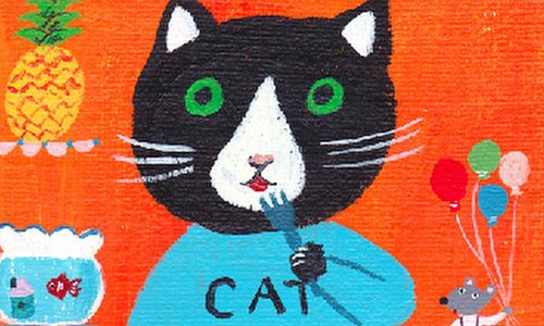 宛如童話般的可愛動物 讓童趣的貓咪插畫融化妳的心！ 日本插畫家、北岸由美、森林、動物、貓咪