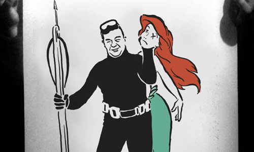 小美人魚遭到獵殺？！驚世暗黑迪士尼系列創作特輯 MONK、比利時、藝術家、獵殺、動物