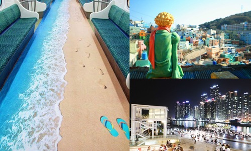 列車上竟然有沙灘腳印？！讓你愛上釜山的夏日小旅行提案 愛玩妞、韓國、釜山、夏日、海灘列車、清涼、旅行、限定、景點、必玩