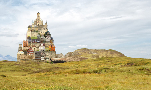 還能在屋頂上放羊！？讓人好想入住的華麗版霍爾的移動城堡 Matthias Jung、德國、布達佩斯大飯店、霍爾的移動城堡、藝術