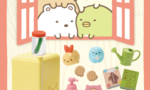 企鵝的房間有三寶  角落生物的理想房間大公開 角落生物、re-ment、すみっコ、盒玩