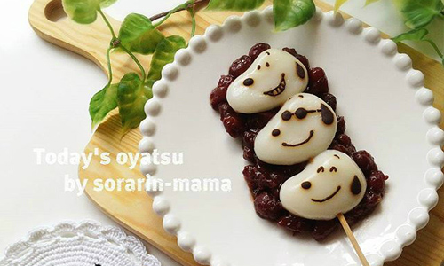 你絕對也會做的超可愛造型甜點！史努比造型料理大集合 卡通、史努比、造型料理、卡通便當、查理布朗