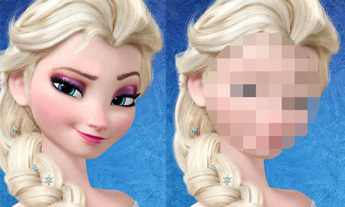 白雪你的眉毛呢？迪士尼公主卸妝後長這樣！ 迪士尼、迪士尼公主、卸妝、素顏