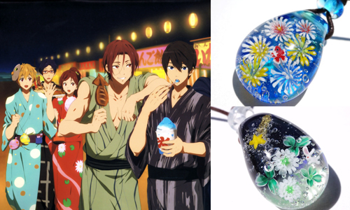 濃縮一個夏日的美好！宛若祭典夜空的精緻琉璃珠 桂知子、琉璃珠、夏日、慶典、飾品