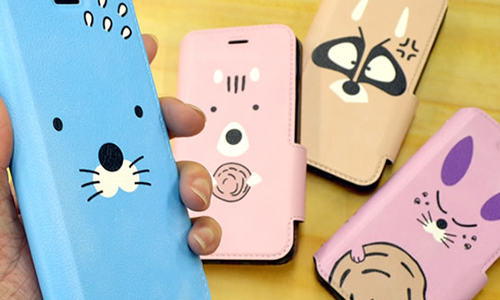 喚醒童年記憶的超萌小海獺登場！日本人氣漫畫《暖暖日記》掀蓋式手機殼 手機殼、日本、卡通、漫畫、暖暖日記