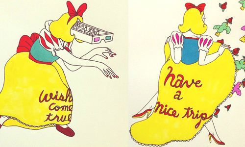 小木偶的鼻子竟套上＿＿＿？18禁插畫讓童年卡通大崩壞 、藝術